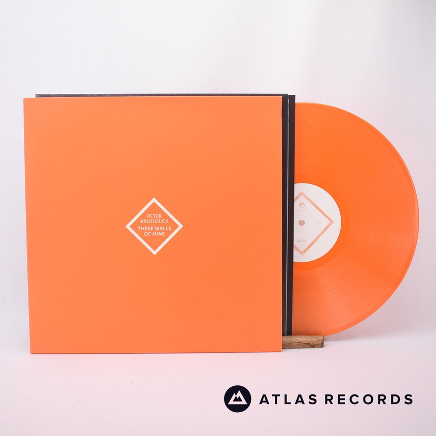 Peter Broderick These Walls Of Mine LP Vinyl Record - Front Cover & Record