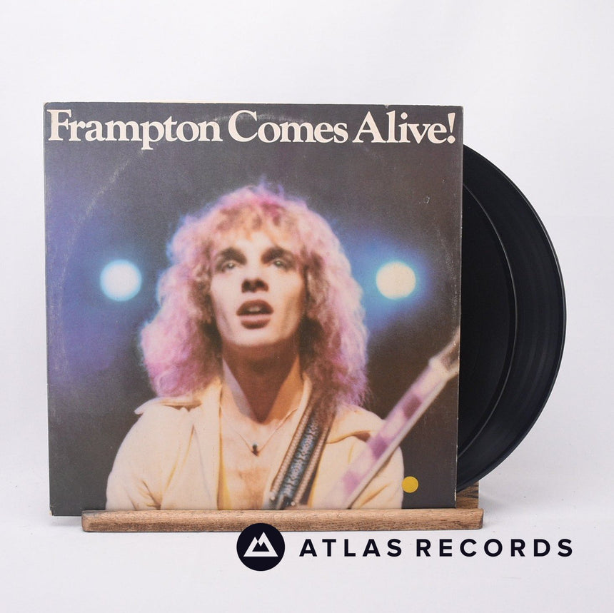Peter Frampton Frampton Comes Alive! 2 x LP Vinyl Record - Front Cover & Record