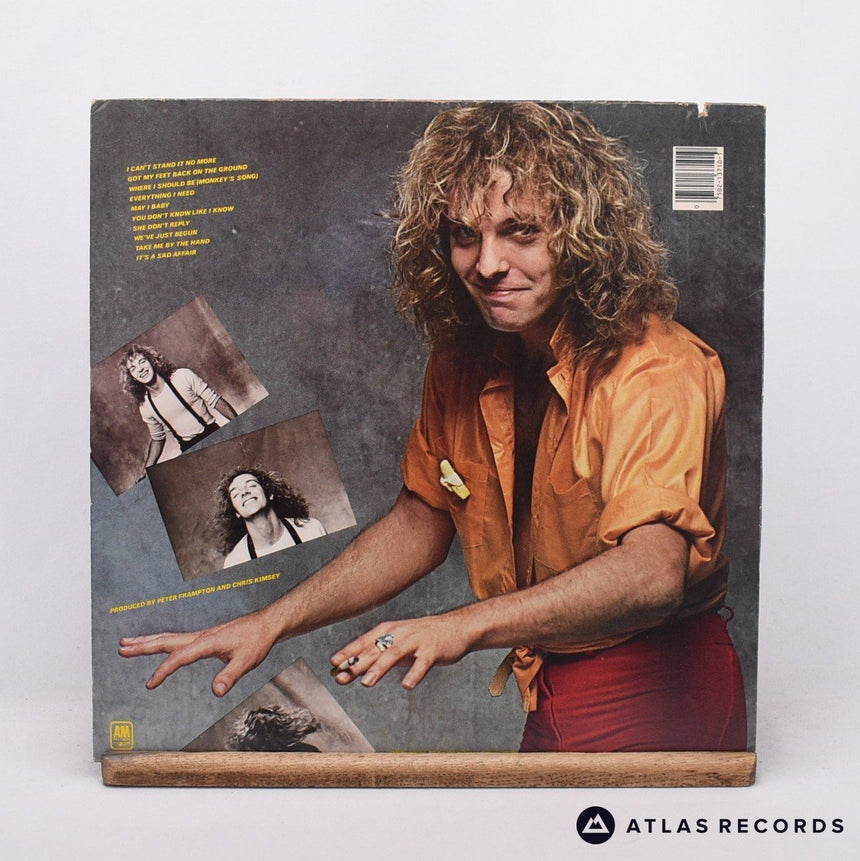 Peter Frampton - Where I Should Be - LP Vinyl Record - VG+/VG+