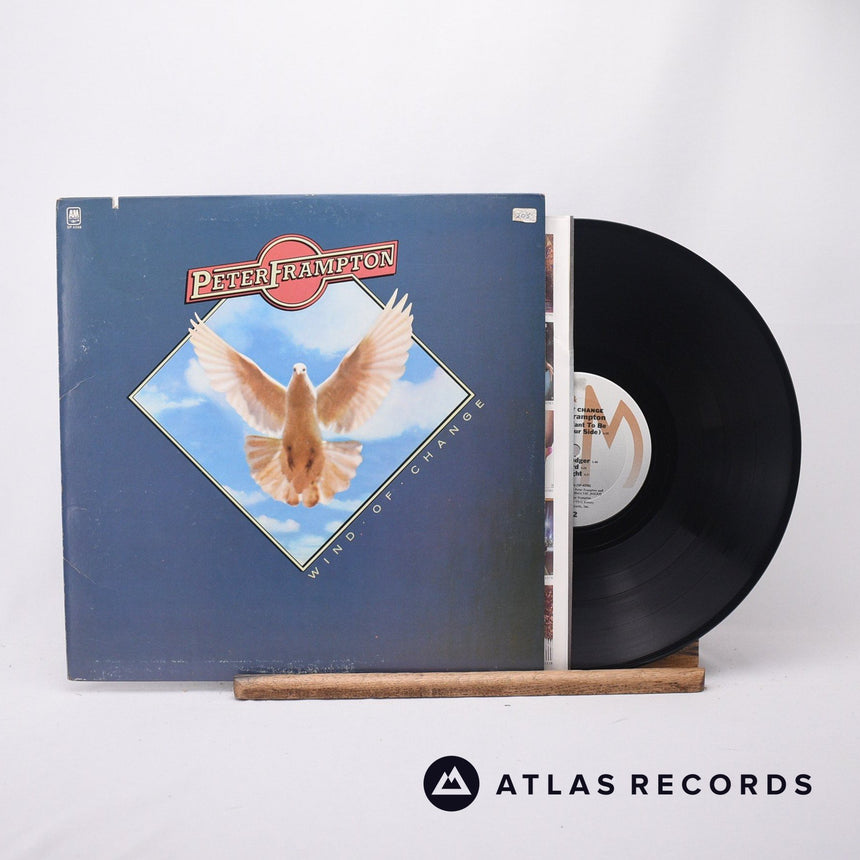 Peter Frampton Wind Of Change LP Vinyl Record - Front Cover & Record