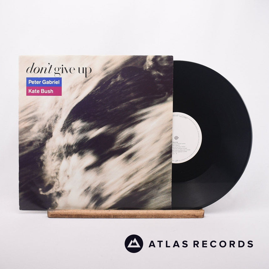 Peter Gabriel Don't Give Up 12" Vinyl Record - Front Cover & Record