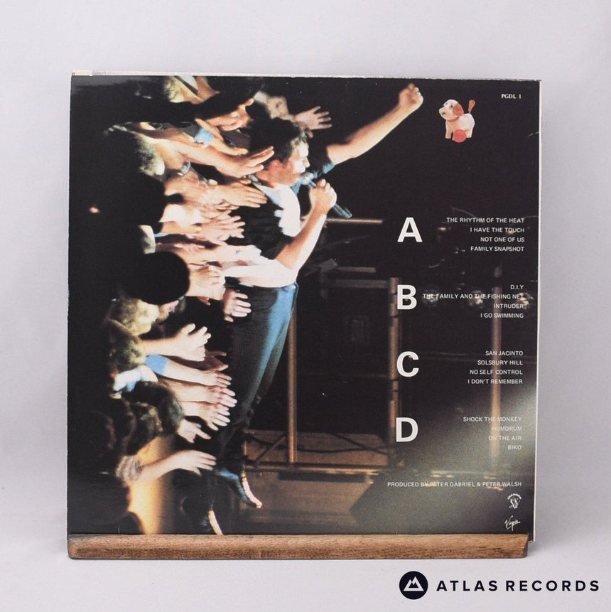 Peter Gabriel - Plays Live - Reissue Double LP Vinyl Record - VG+/EX