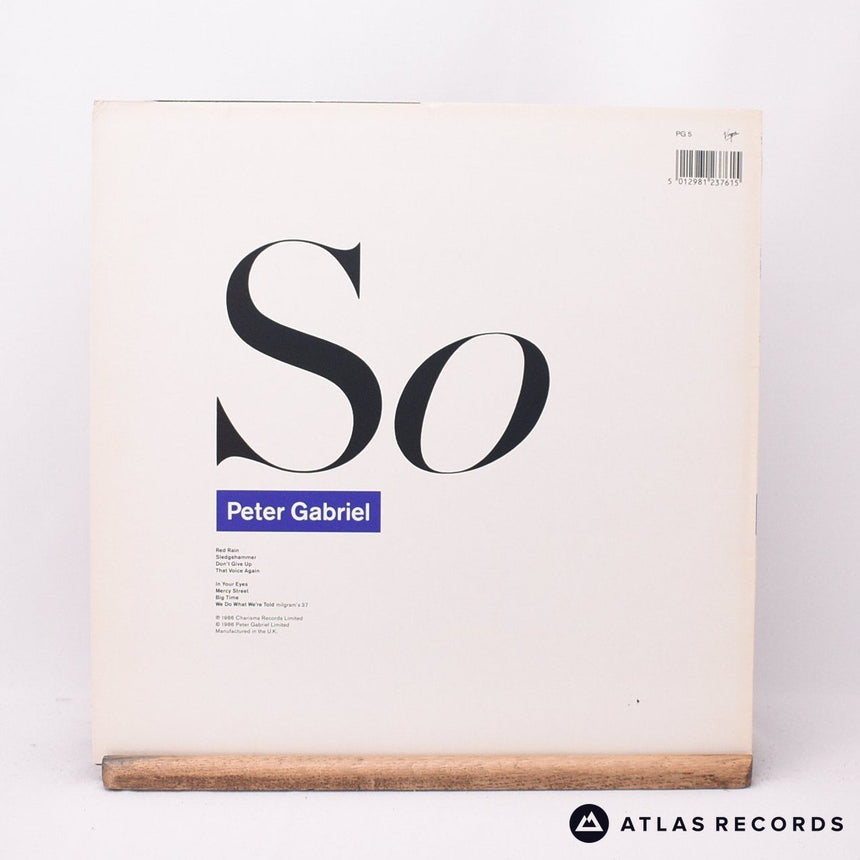Peter Gabriel - So - Townhouse A-5U B-3U LP Vinyl Record - EX/EX