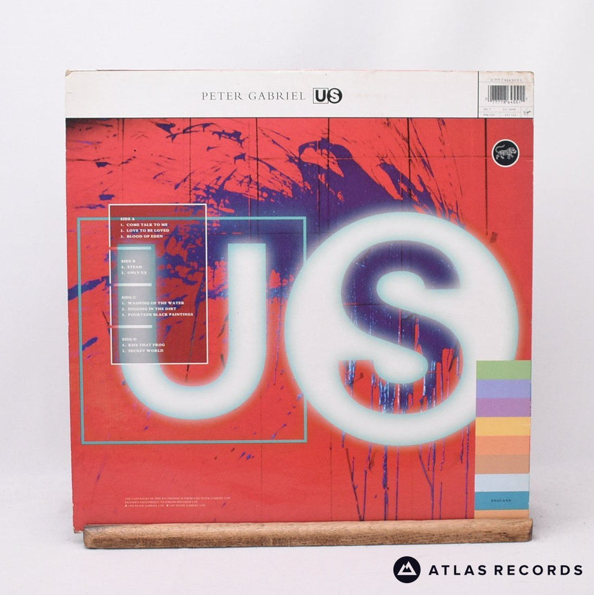 Peter Gabriel - Us - Townhouse A-01 B-01 C-01 D-01 2 x LP Vinyl Record - VG+/VG+