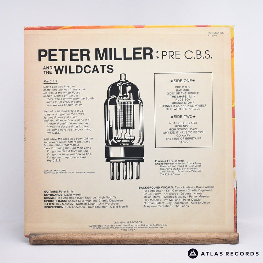 Peter Miller - Pre C.B.S. - LP Vinyl Record - VG+/EX