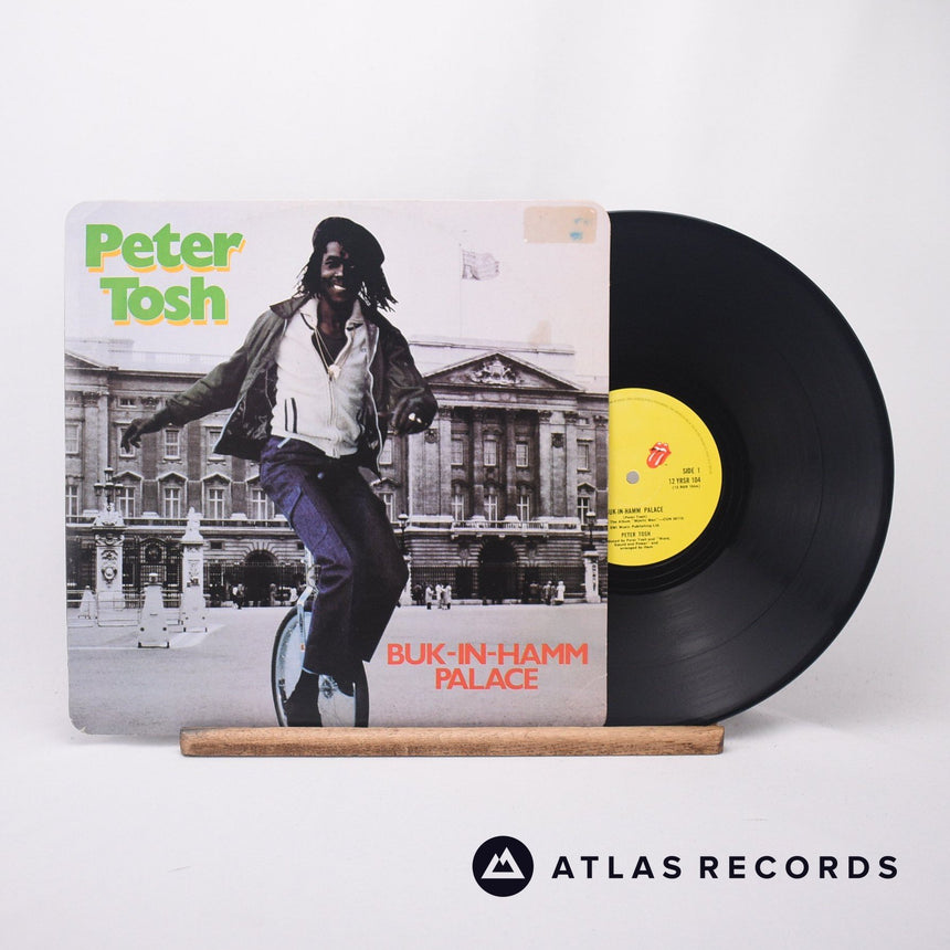 Peter Tosh Buk-In-Hamm Palace 12" Vinyl Record - Front Cover & Record