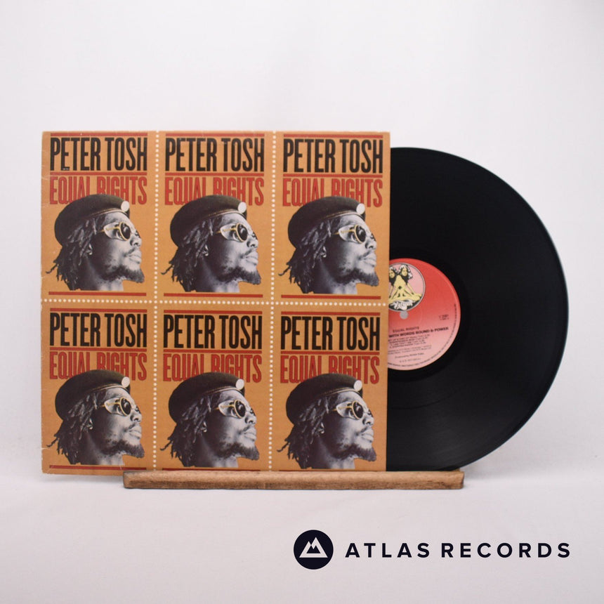 Peter Tosh Equal Rights LP Vinyl Record - Front Cover & Record