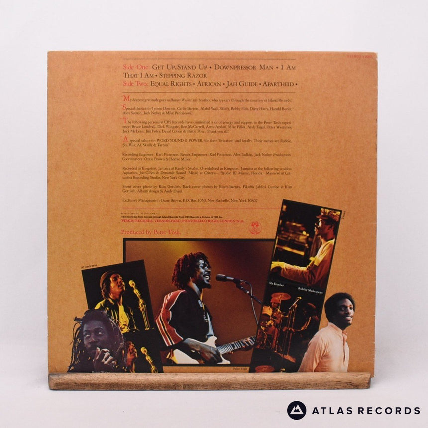 Peter Tosh - Equal Rights - A1 B1 LP Vinyl Record - EX/VG+