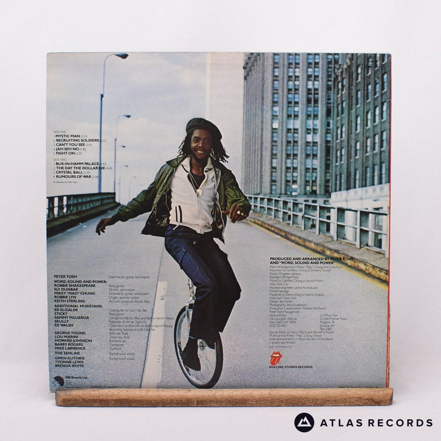 Peter Tosh - Mystic Man - LP Vinyl Record - EX/EX