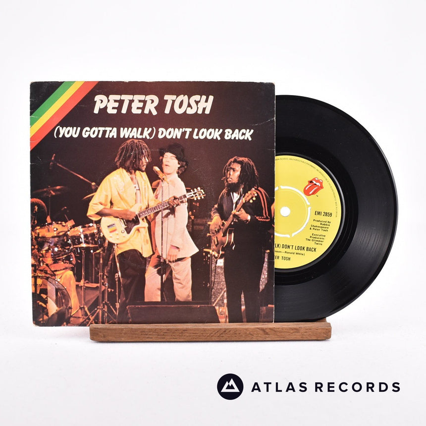 Peter Tosh (You Gotta Walk) Don't Look Back 7" Vinyl Record - Front Cover & Record