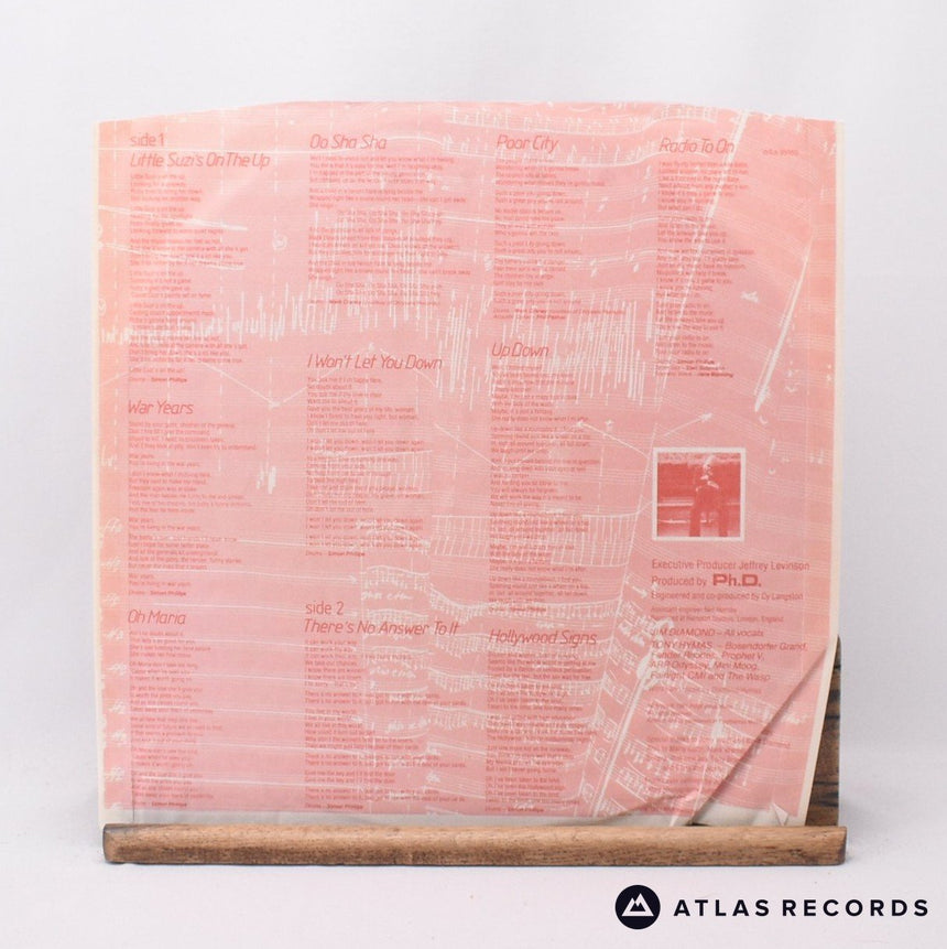 Ph.D. - Ph.D. - LP Vinyl Record - EX/EX