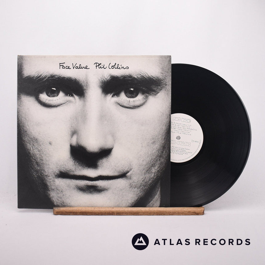 Phil Collins Face Value LP Vinyl Record - Front Cover & Record