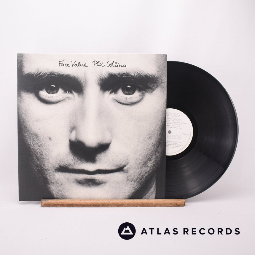 Phil Collins Face Value LP Vinyl Record - Front Cover & Record