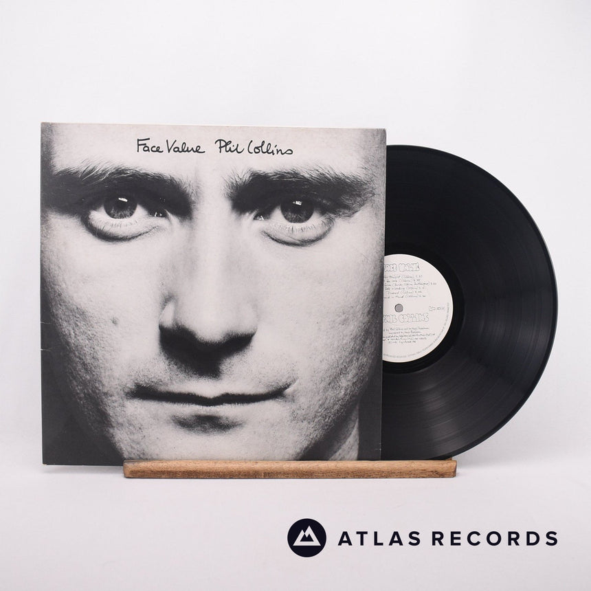 Phil Collins Face Value LP Vinyl Record - Front Cover & Record