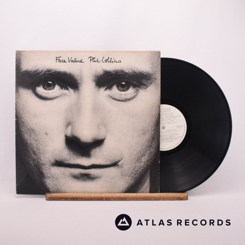 Phil Collins Face Value LP Vinyl Record - Front Cover & Record