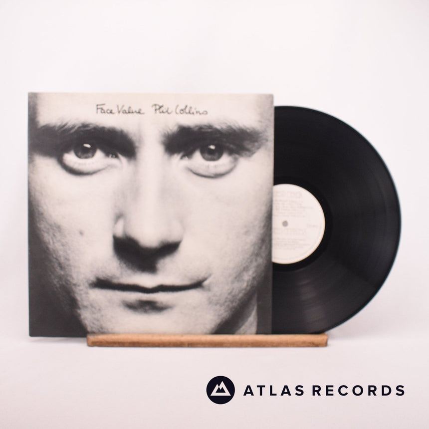 Phil Collins Face Value LP Vinyl Record - Front Cover & Record