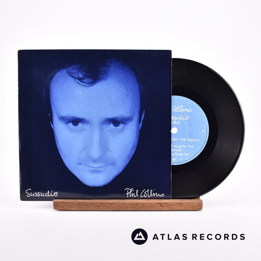 Phil Collins Sussudio 7" Vinyl Record - Front Cover & Record