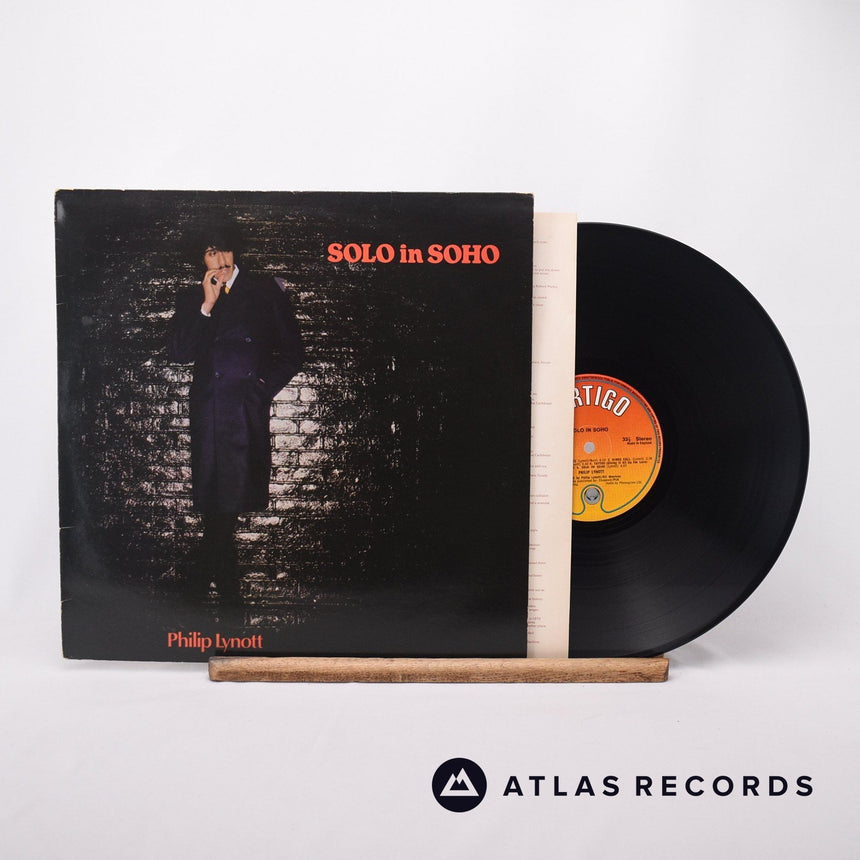 Phil Lynott Solo In Soho LP Vinyl Record - Front Cover & Record