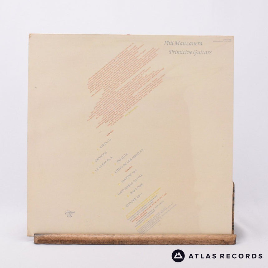 Phil Manzanera - Primitive Guitars - A B LP Vinyl Record - VG+/VG+