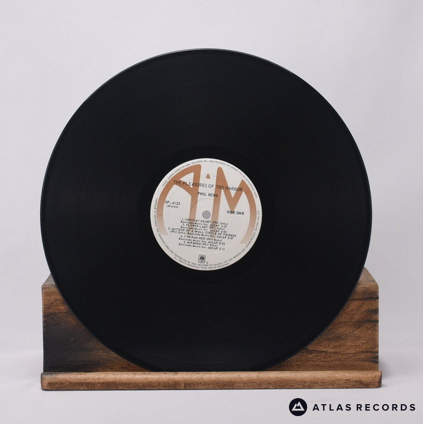 Phil Ochs - Pleasures Of The Harbor - Canadian LP Vinyl Record - VG+/EX