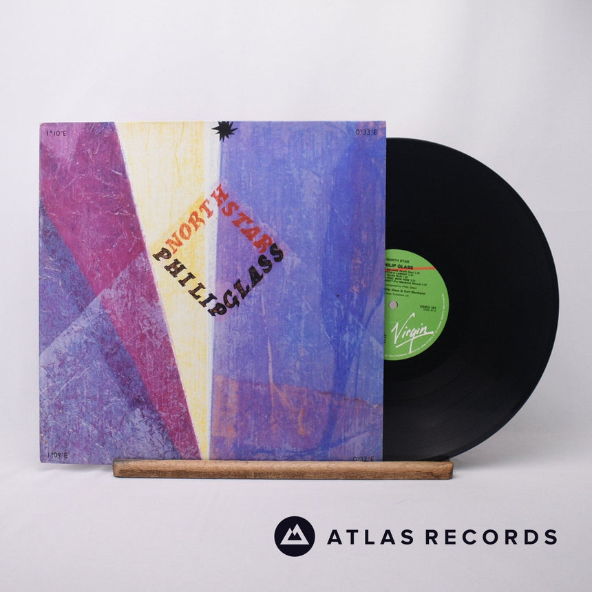 Philip Glass North Star LP Vinyl Record - Front Cover & Record