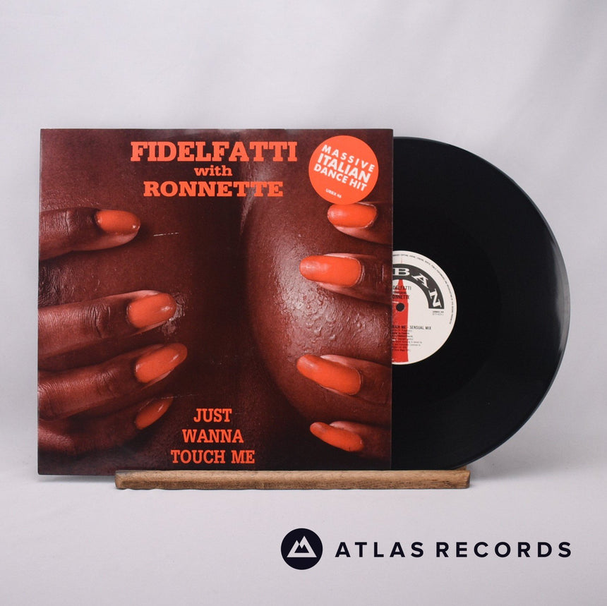 Piero Fidelfatti Just Wanna Touch Me 12" Vinyl Record - Front Cover & Record