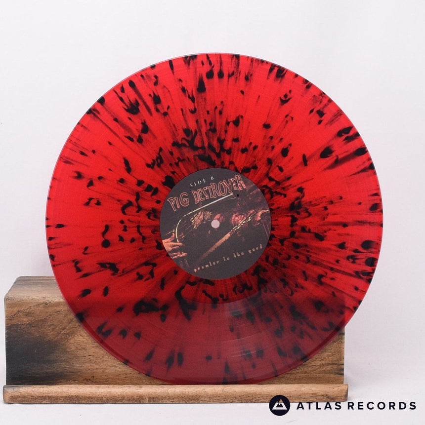 Pig Destroyer - Prowler In The Yard - Red/Black Splatter LP Vinyl Record - EX/NM