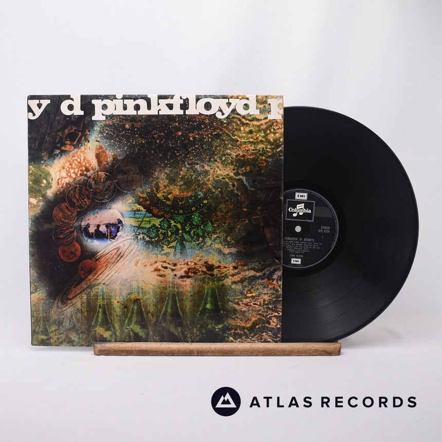 Pink Floyd A Saucerful Of Secrets LP Vinyl Record - Front Cover & Record