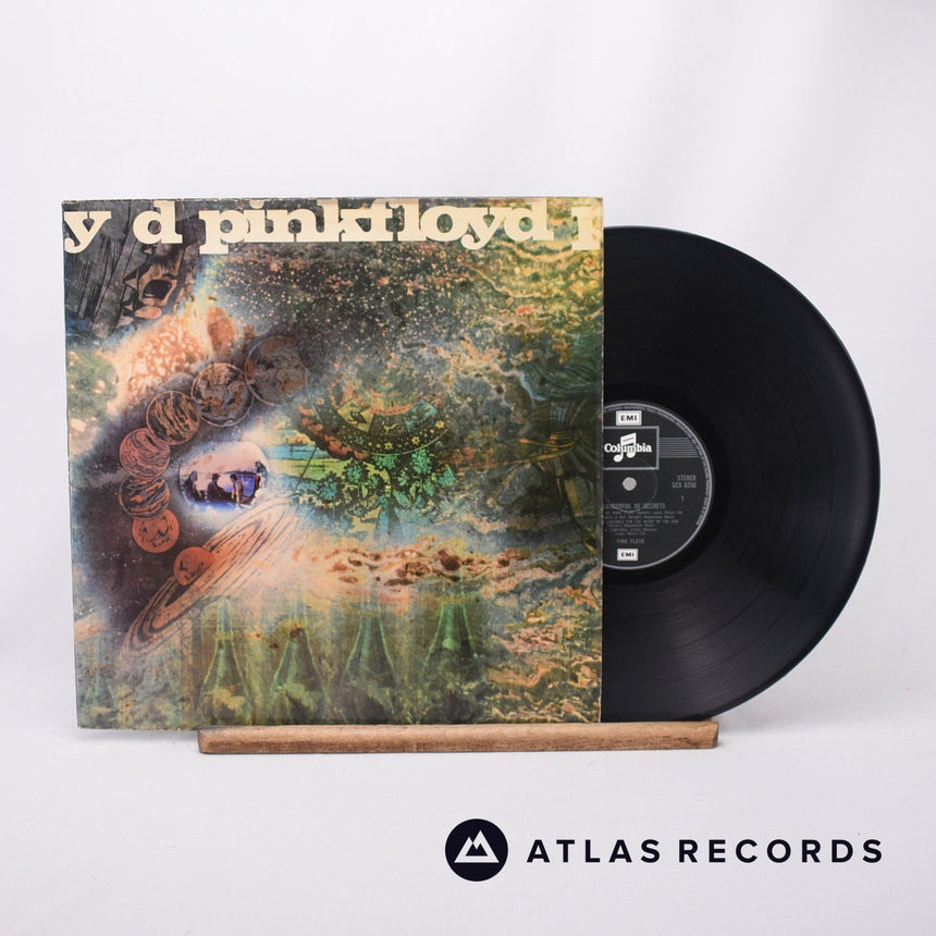 Pink Floyd A Saucerful Of Secrets LP Vinyl Record - Front Cover & Record