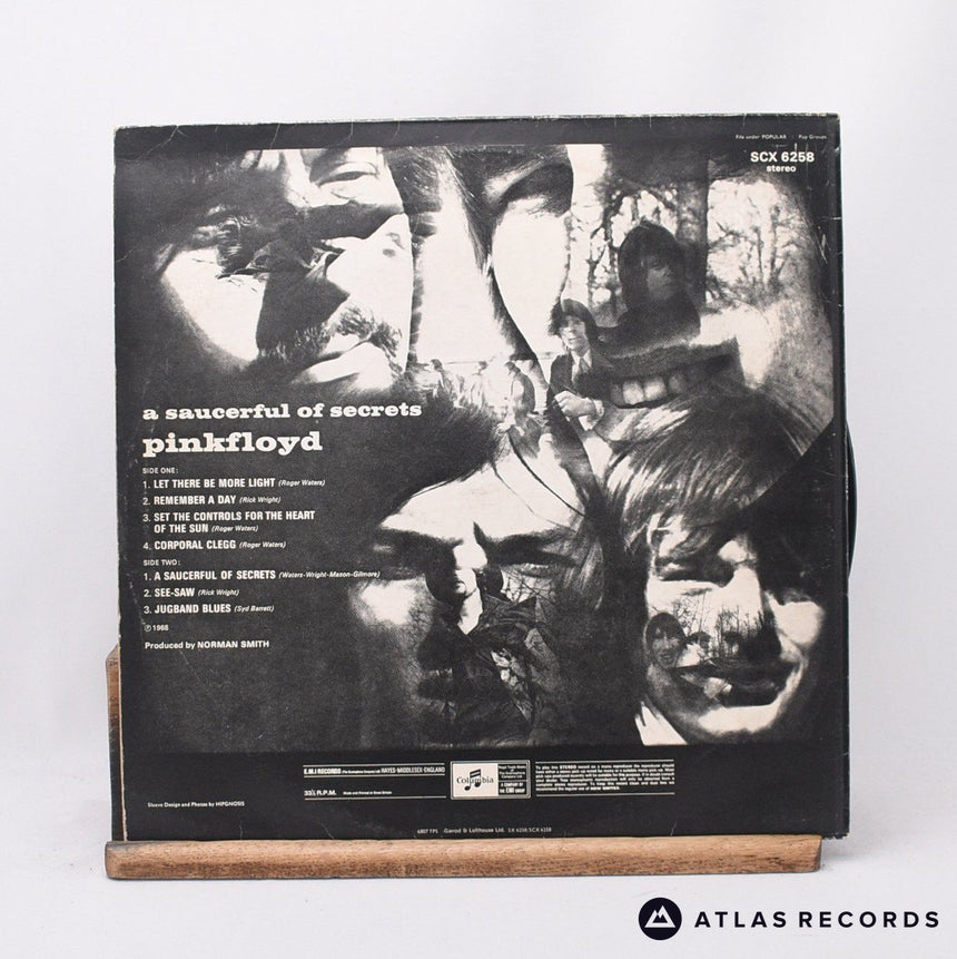 Pink Floyd - A Saucerful Of Secrets - Misprint Reissue LP Vinyl Record - VG+/EX