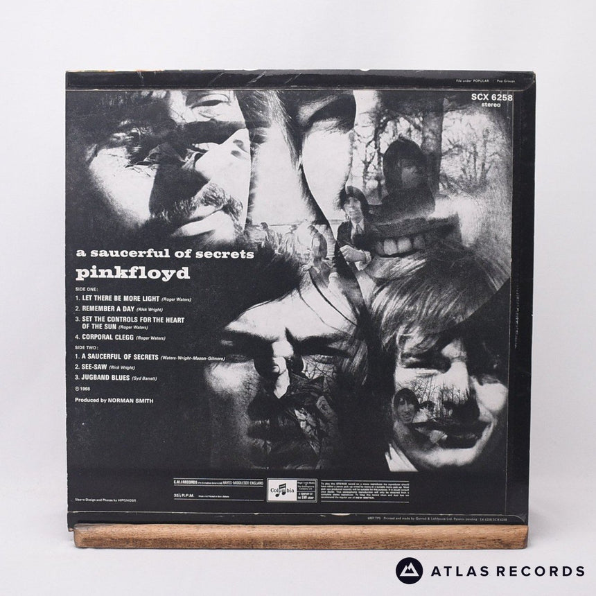 Pink Floyd - A Saucerful Of Secrets - Misprint Repress LP Vinyl Record - EX/VG+