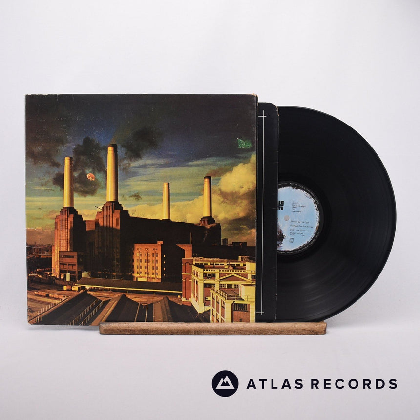 Pink Floyd Animals LP Vinyl Record - Front Cover & Record