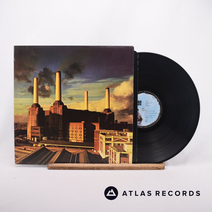 Pink Floyd Animals LP Vinyl Record - Front Cover & Record