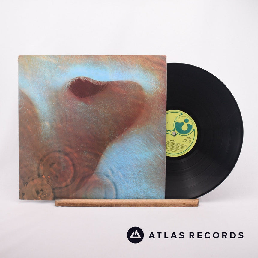 Pink Floyd Meddle LP Vinyl Record - Front Cover & Record