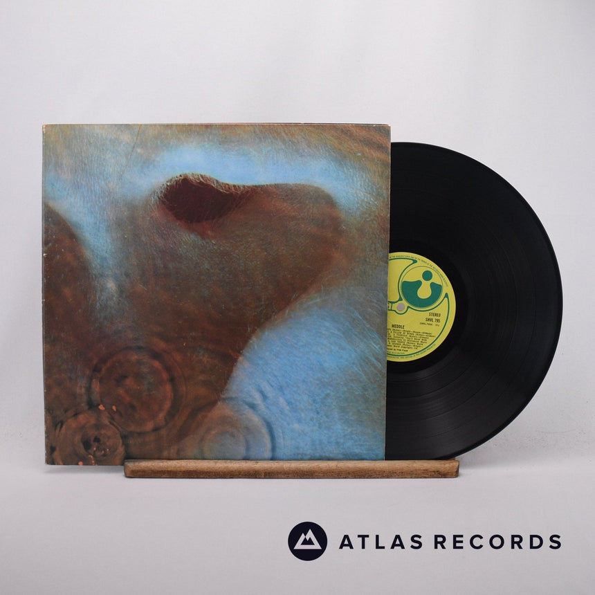 Pink Floyd Meddle LP Vinyl Record - Front Cover & Record
