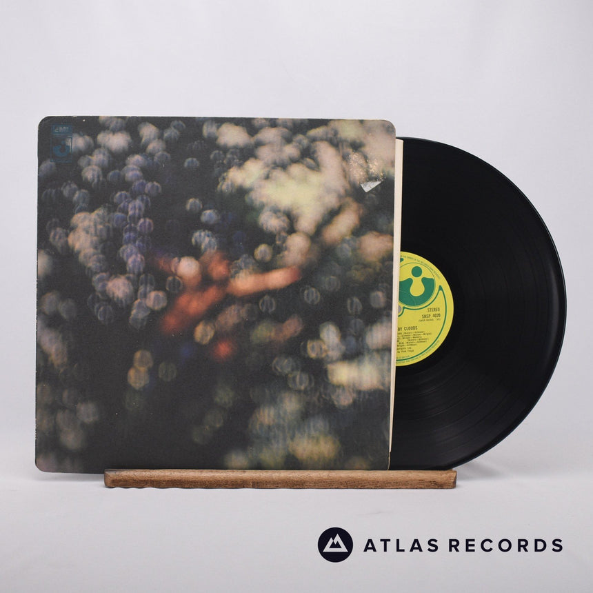 Pink Floyd Obscured By Clouds LP Vinyl Record - Front Cover & Record