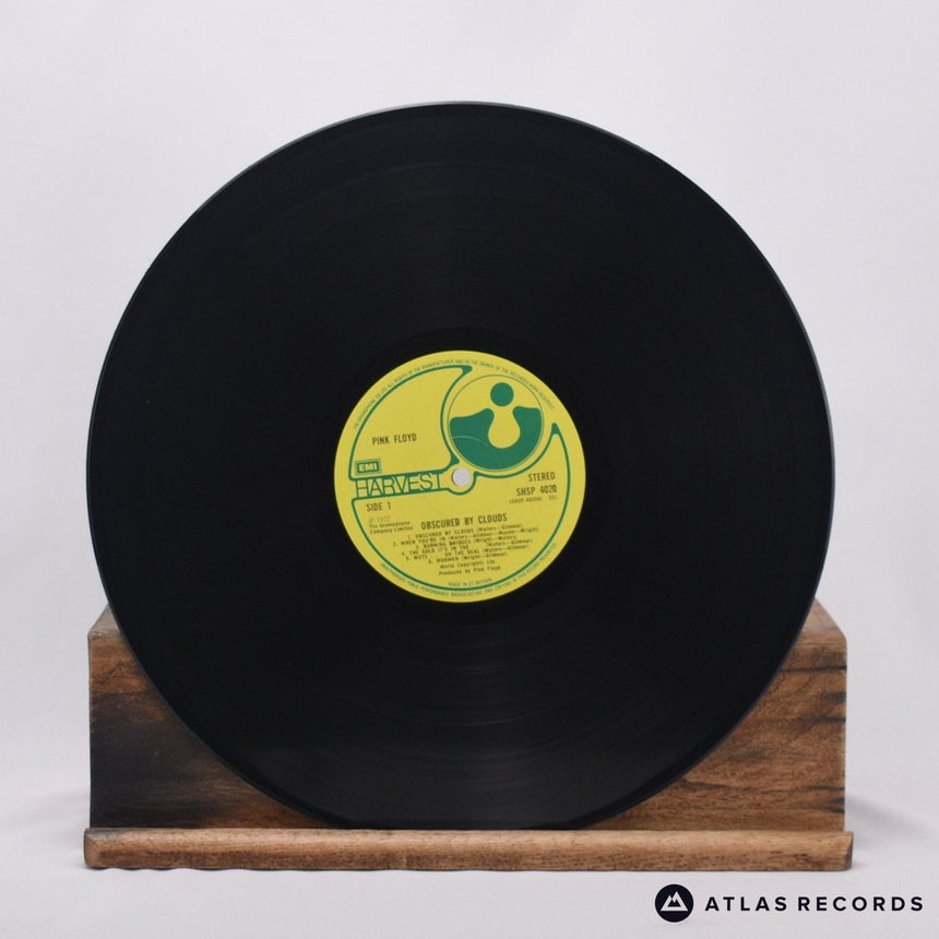 Pink Floyd - Obscured By Clouds - A-2 B-2 LP Vinyl Record - VG+/VG+