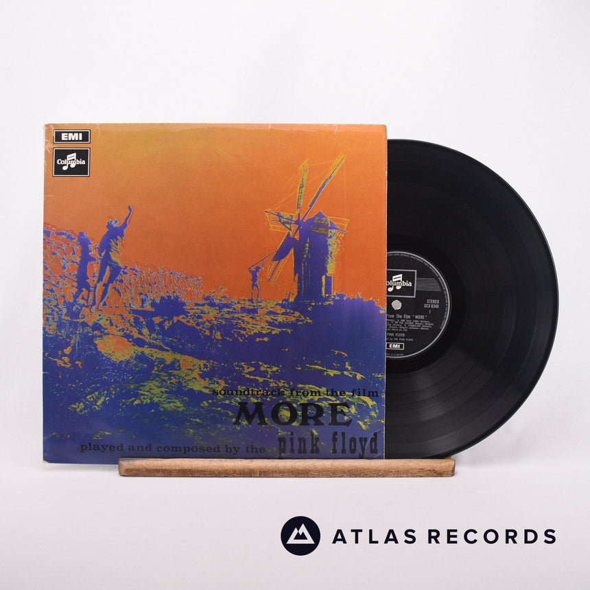 Pink Floyd Soundtrack From The Film "More" LP Vinyl Record - Front Cover & Record