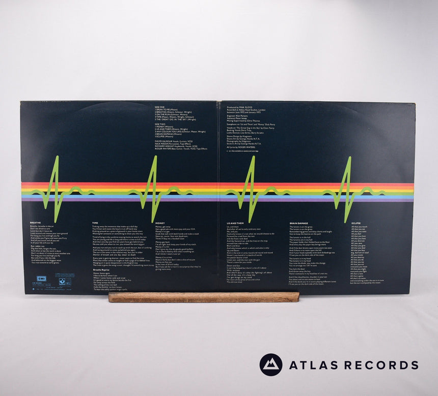 Pink Floyd - The Dark Side Of The Moon - A-2 B-2 LP Vinyl Record - EX/VG