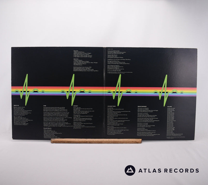 Pink Floyd - The Dark Side Of The Moon - F-23 Wly LP Vinyl Record - VG/VG+