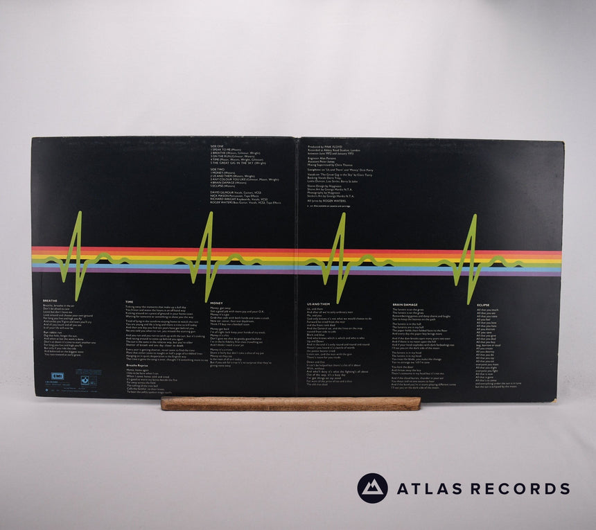 Pink Floyd - The Dark Side Of The Moon - A-3 B-2 LP Vinyl Record - VG/VG+
