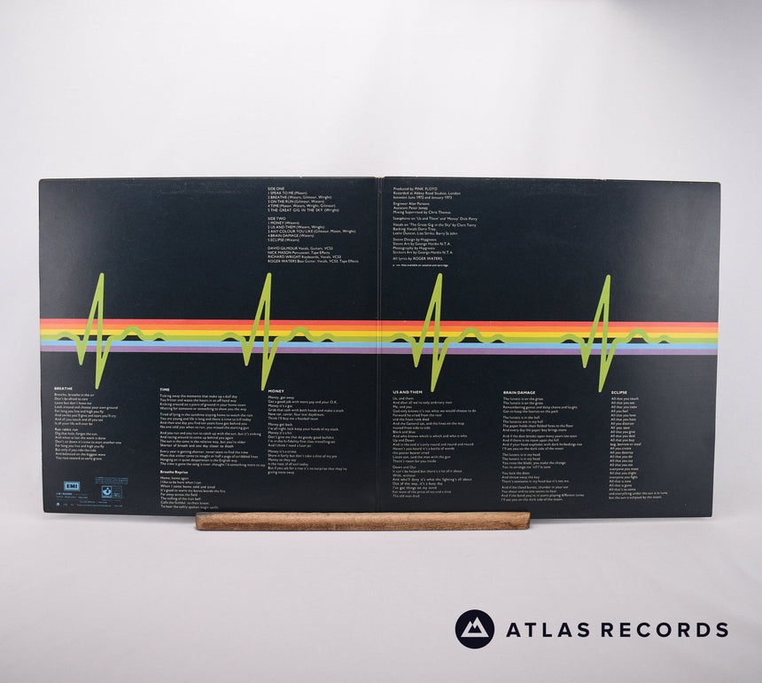 Pink Floyd - The Dark Side Of The Moon - A-2 B-2 LP Vinyl Record - VG+/EX