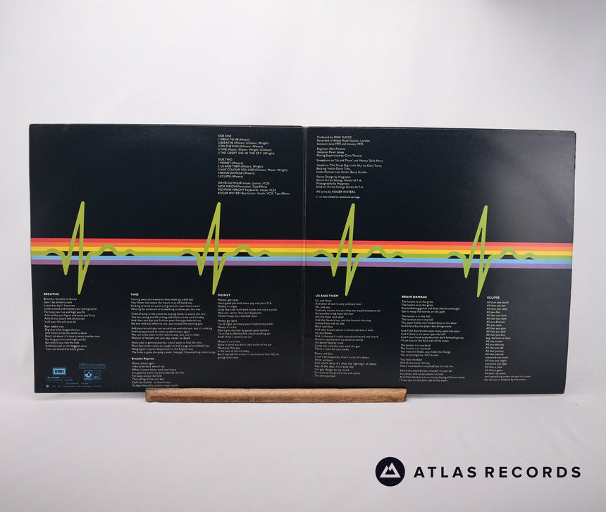 Pink Floyd - The Dark Side Of The Moon - A-3 B-2 LP Vinyl Record - VG+/VG+