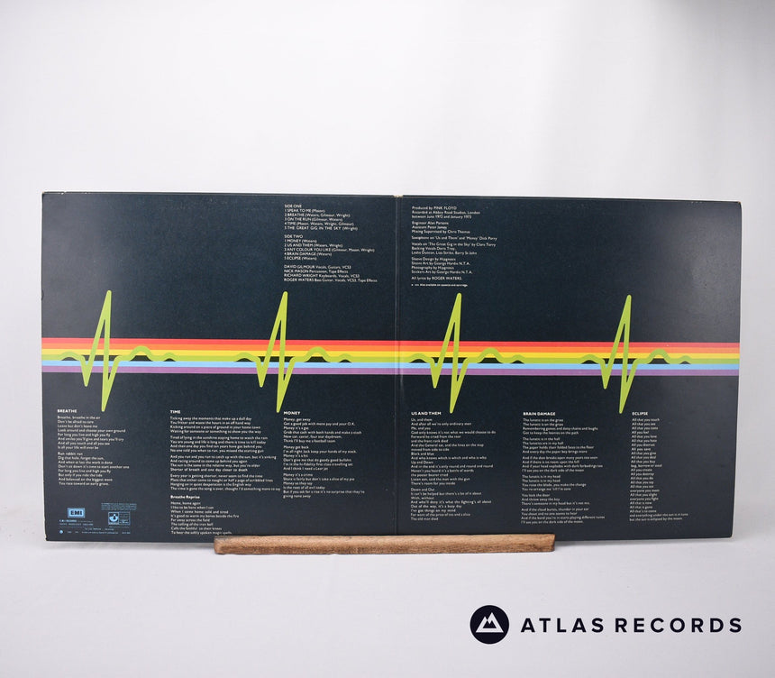 Pink Floyd - The Dark Side Of The Moon - A-2 B-2 LP Vinyl Record - VG+/VG+