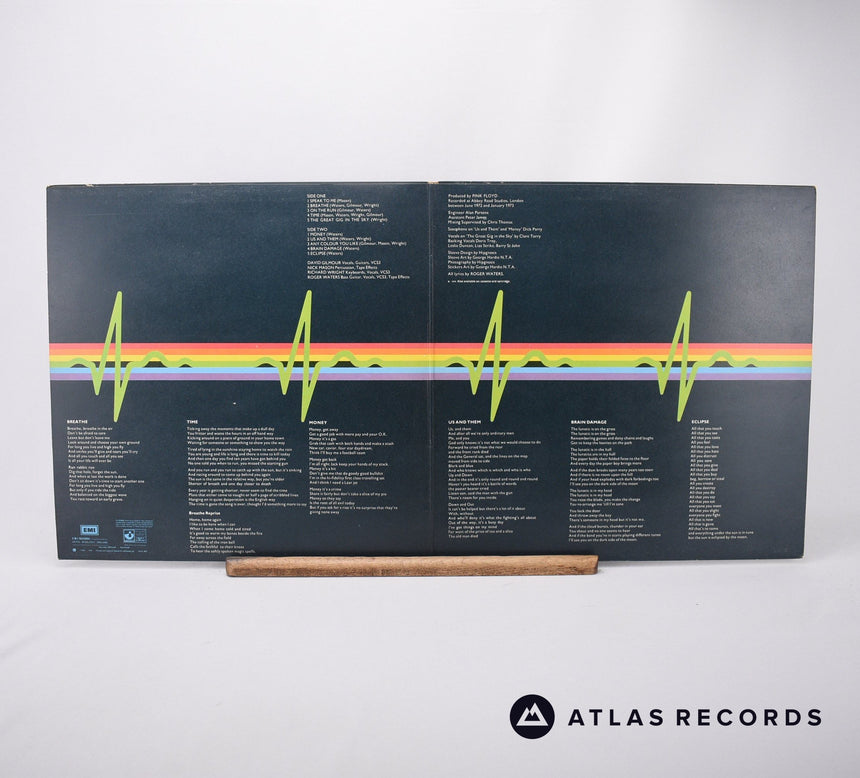 Pink Floyd - The Dark Side Of The Moon - A-2 B-2 LP Vinyl Record - VG/VG+