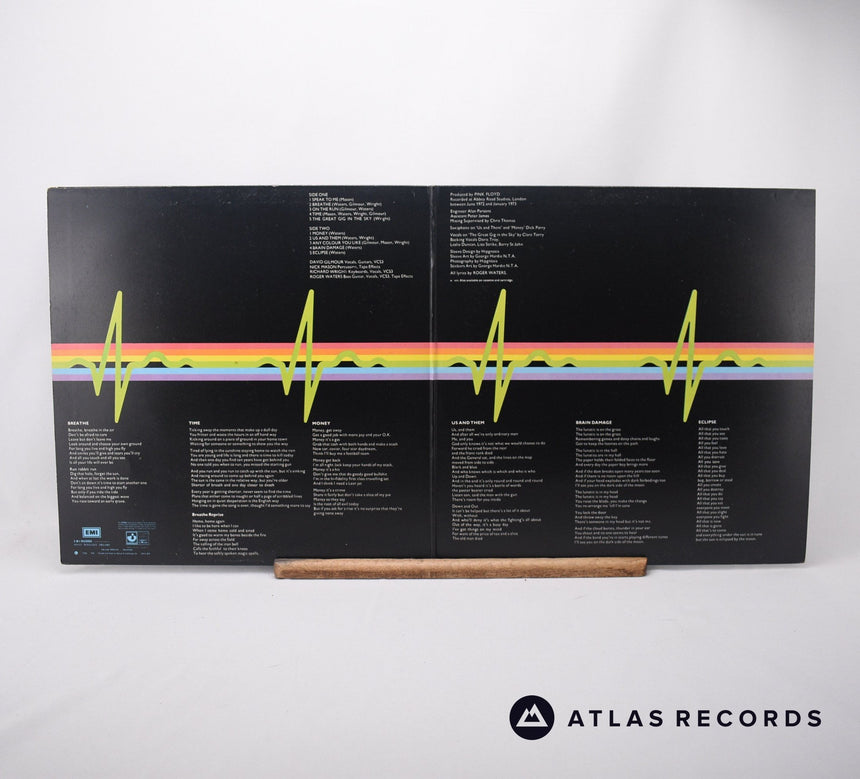 Pink Floyd - The Dark Side Of The Moon - Fifth Uk Press LP Vinyl Record - VG+/EX
