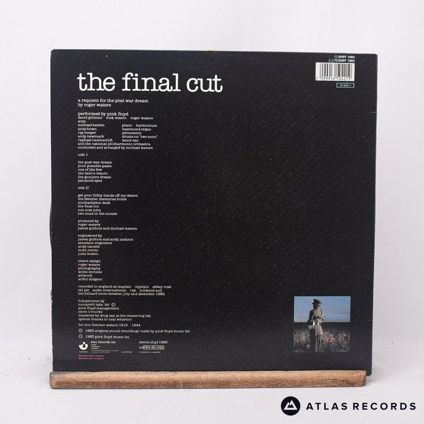 Pink Floyd - The Final Cut - Repress Gatefold A-1 B-4 LP Vinyl Record - VG+/VG+