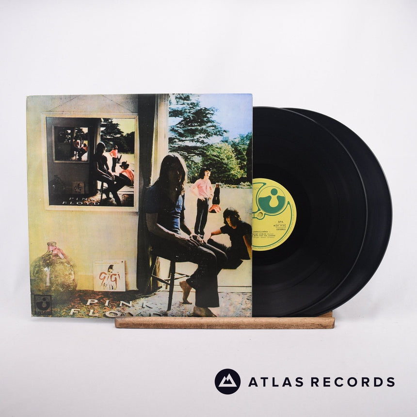 Pink Floyd Ummagumma 2 x LP Vinyl Record - Front Cover & Record