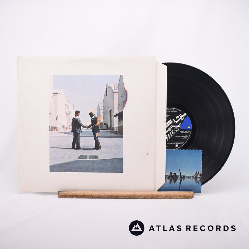 Pink Floyd Wish You Were Here LP Vinyl Record - Front Cover & Record