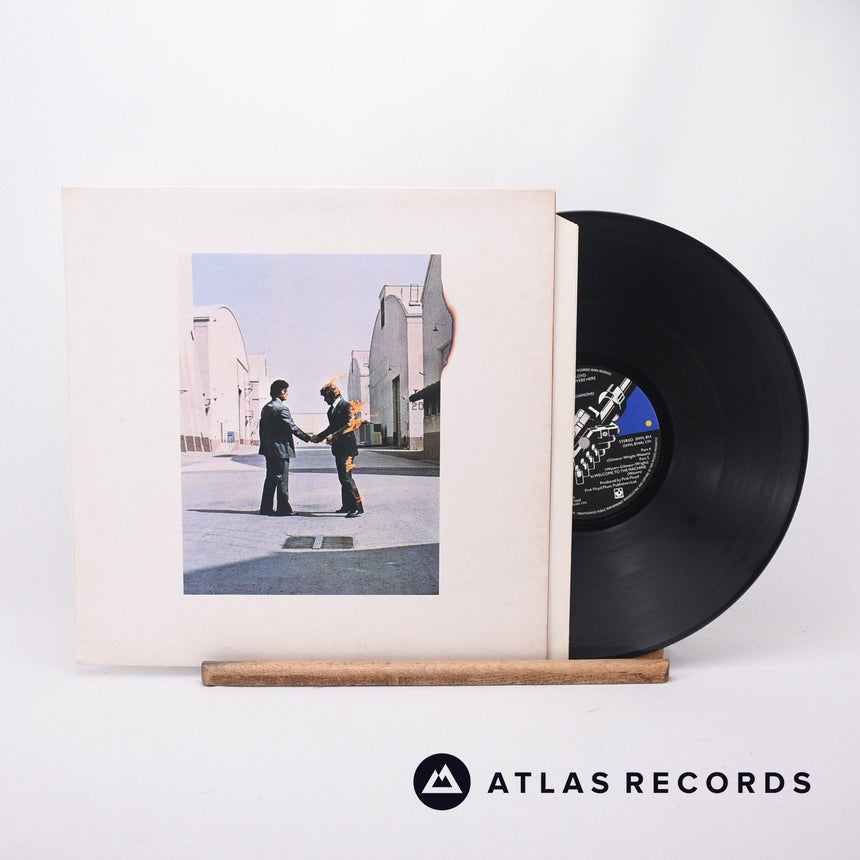 Pink Floyd Wish You Were Here LP Vinyl Record - Front Cover & Record